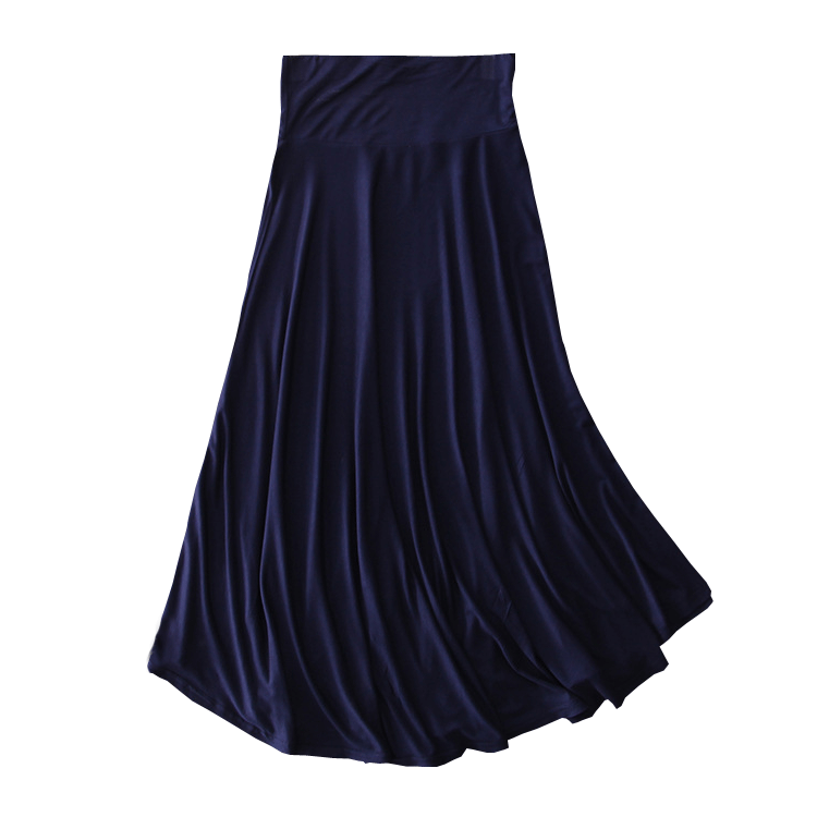 Women's Fashion Simple Solid Color Irregular Skirt CJ