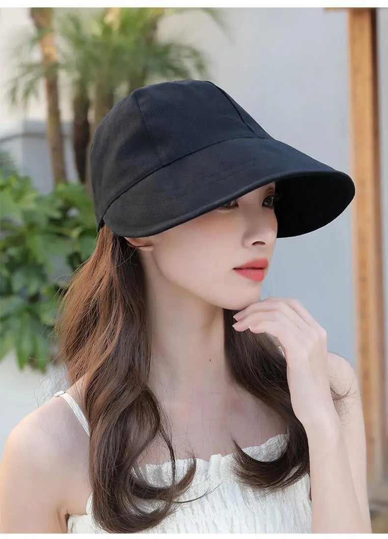Women's Spring And Summer Sun Protection UV Protection Sun Hat CJ