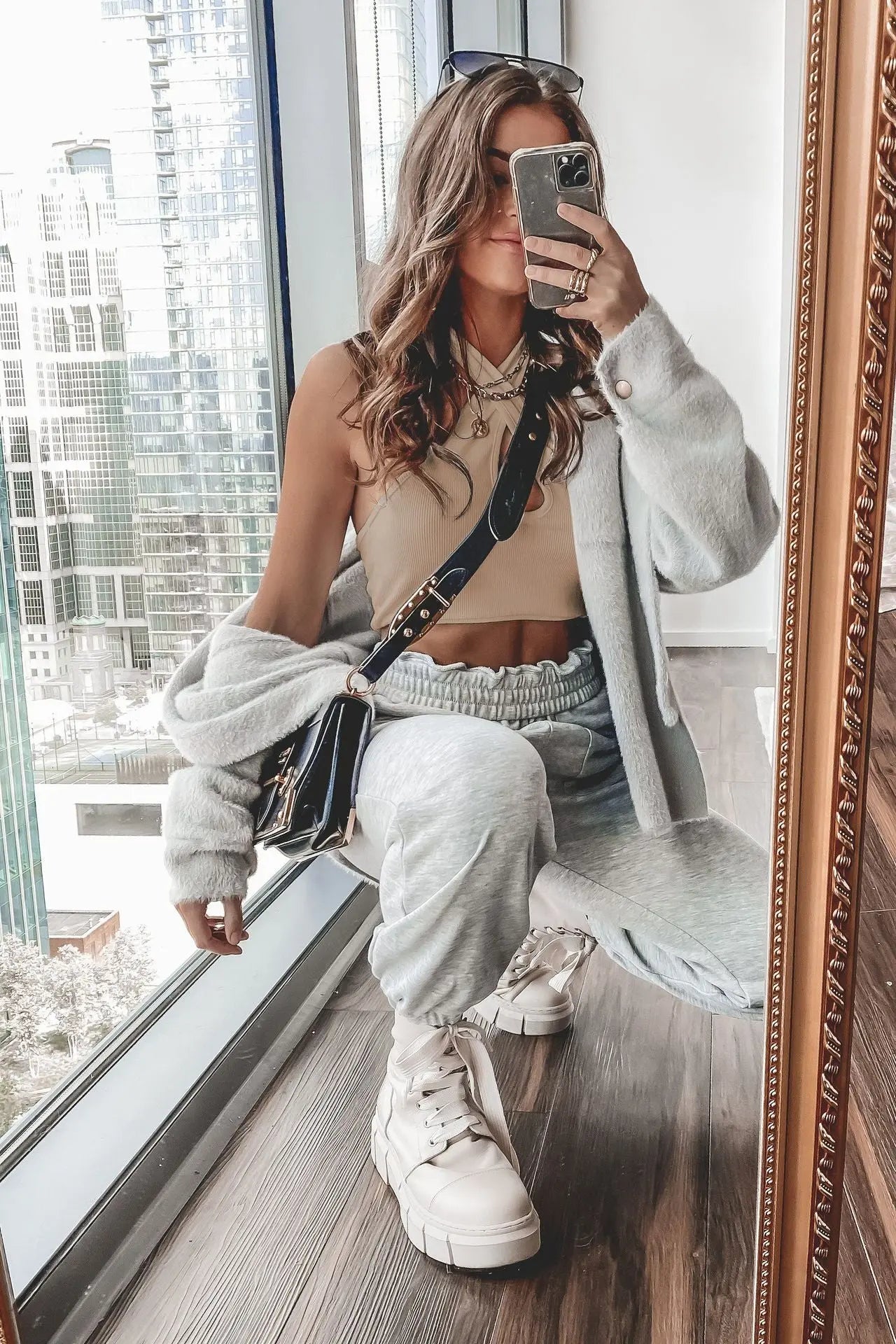 Women's Halter Backless Knitted Vest Top CJ