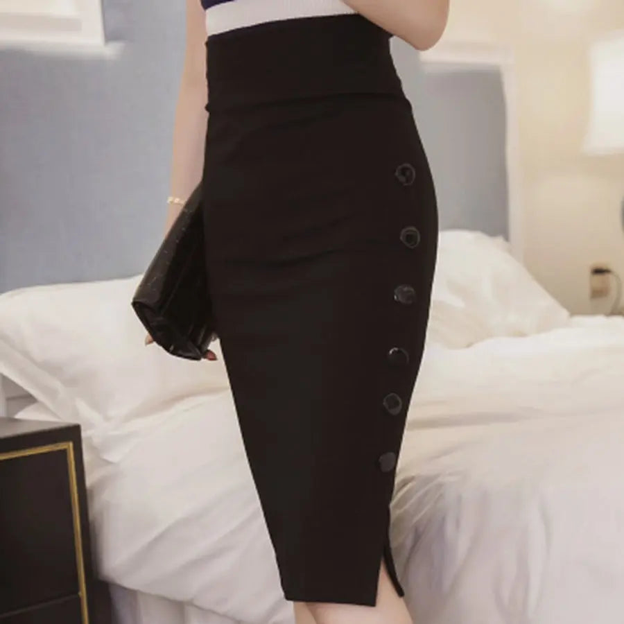 Hip skirt sexy split skirt CJ