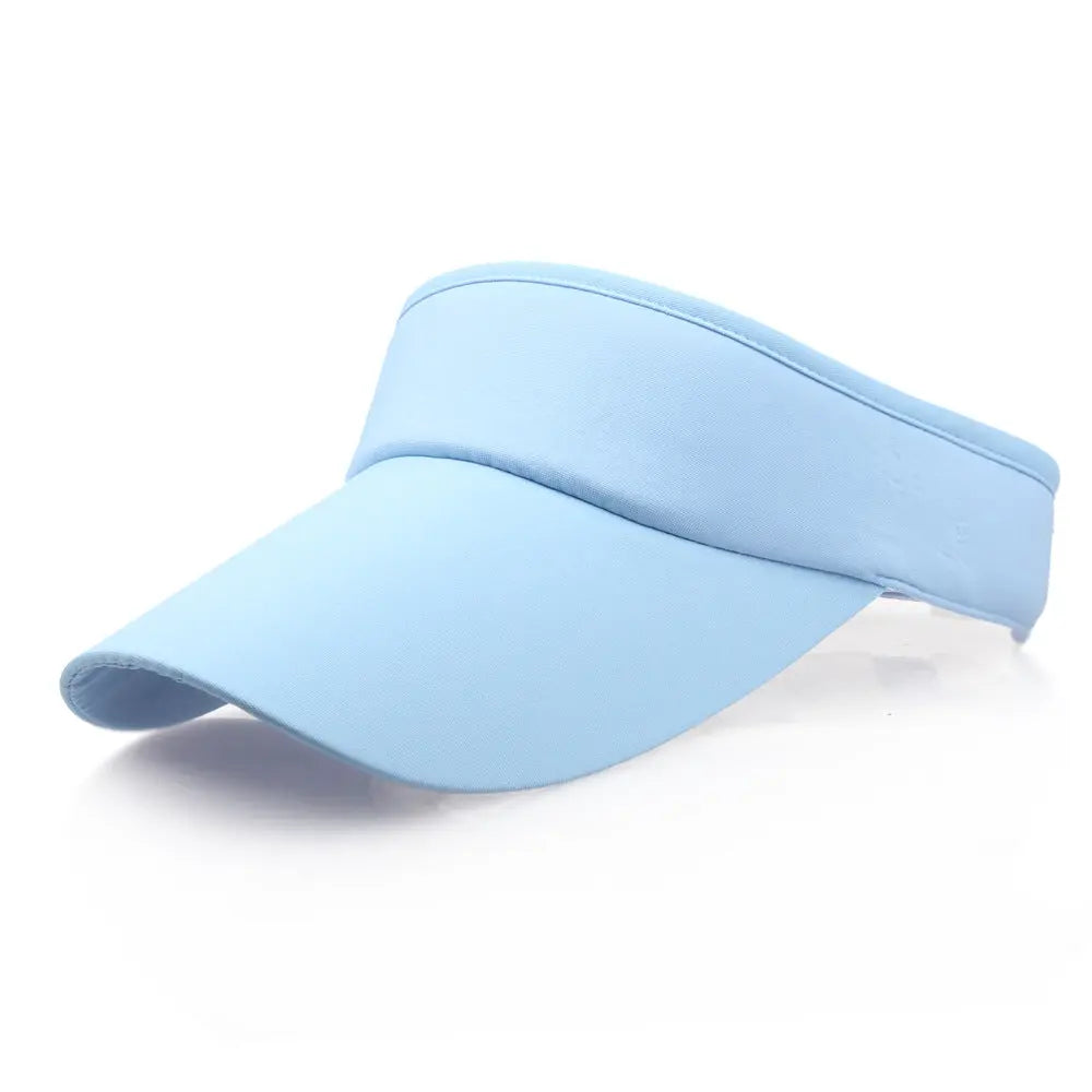 Sun Hat Visor Caps Summer Beach Sunhat Sport Headband Classic Cap Adjustable Sun Sports Visor Hat Baseball Cap CJ