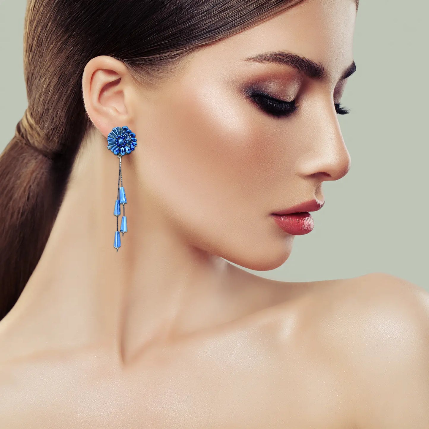 fashion earrings Bead earrings perfect for everyday and any outfit Attractive Sister