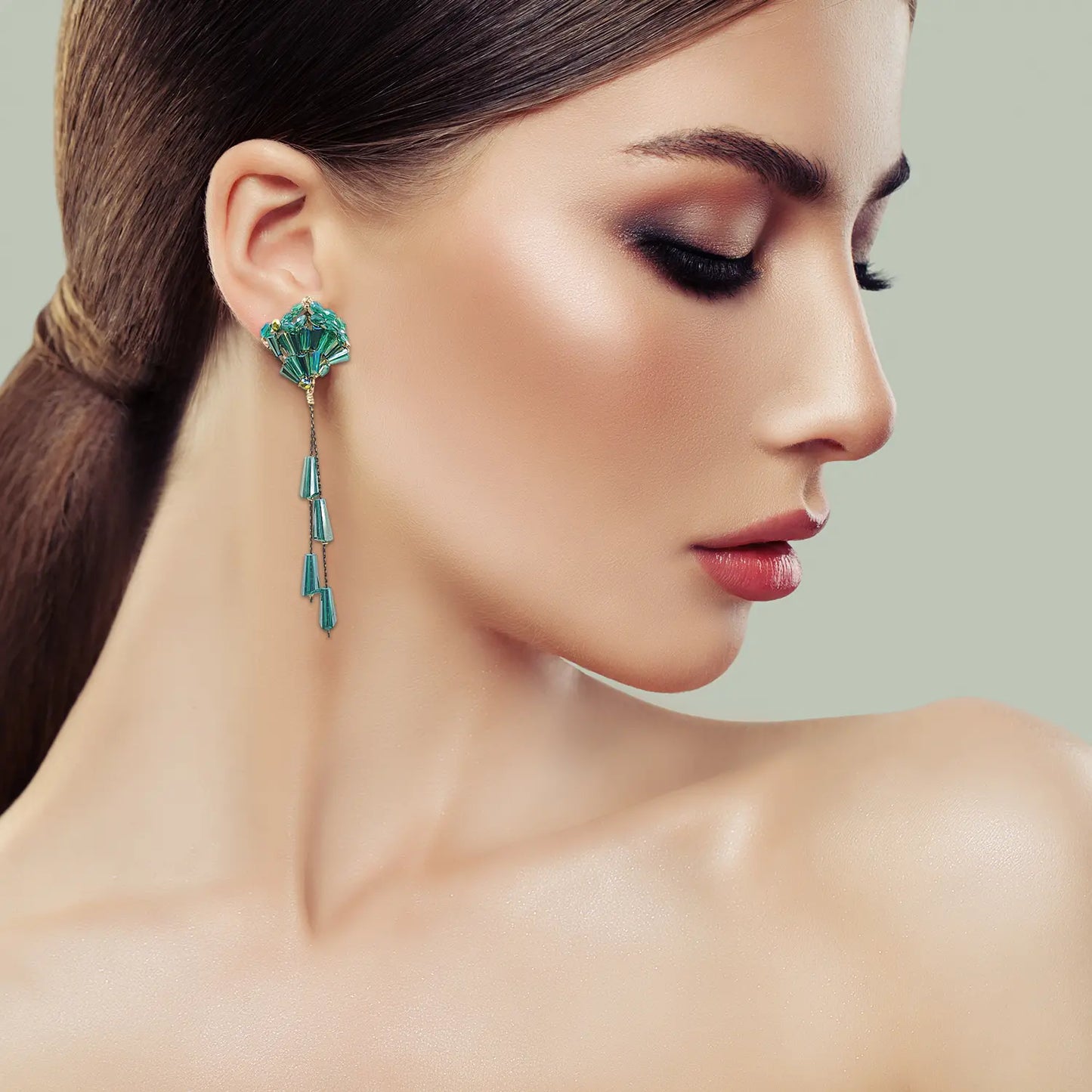 New design bead earrings perfect for everyday and any outfit Attractive Sister