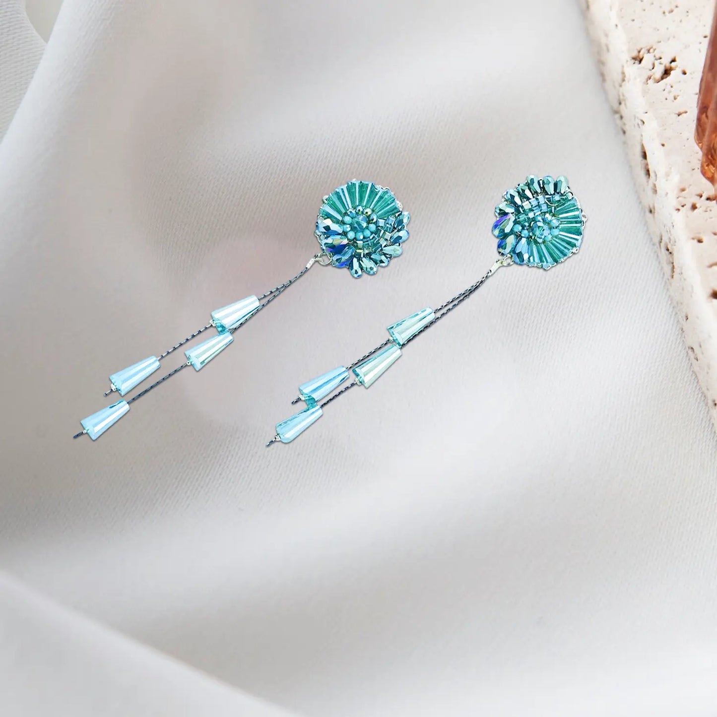 fashion earrings Bead earrings perfect for everyday and any outfit Attractive Sister