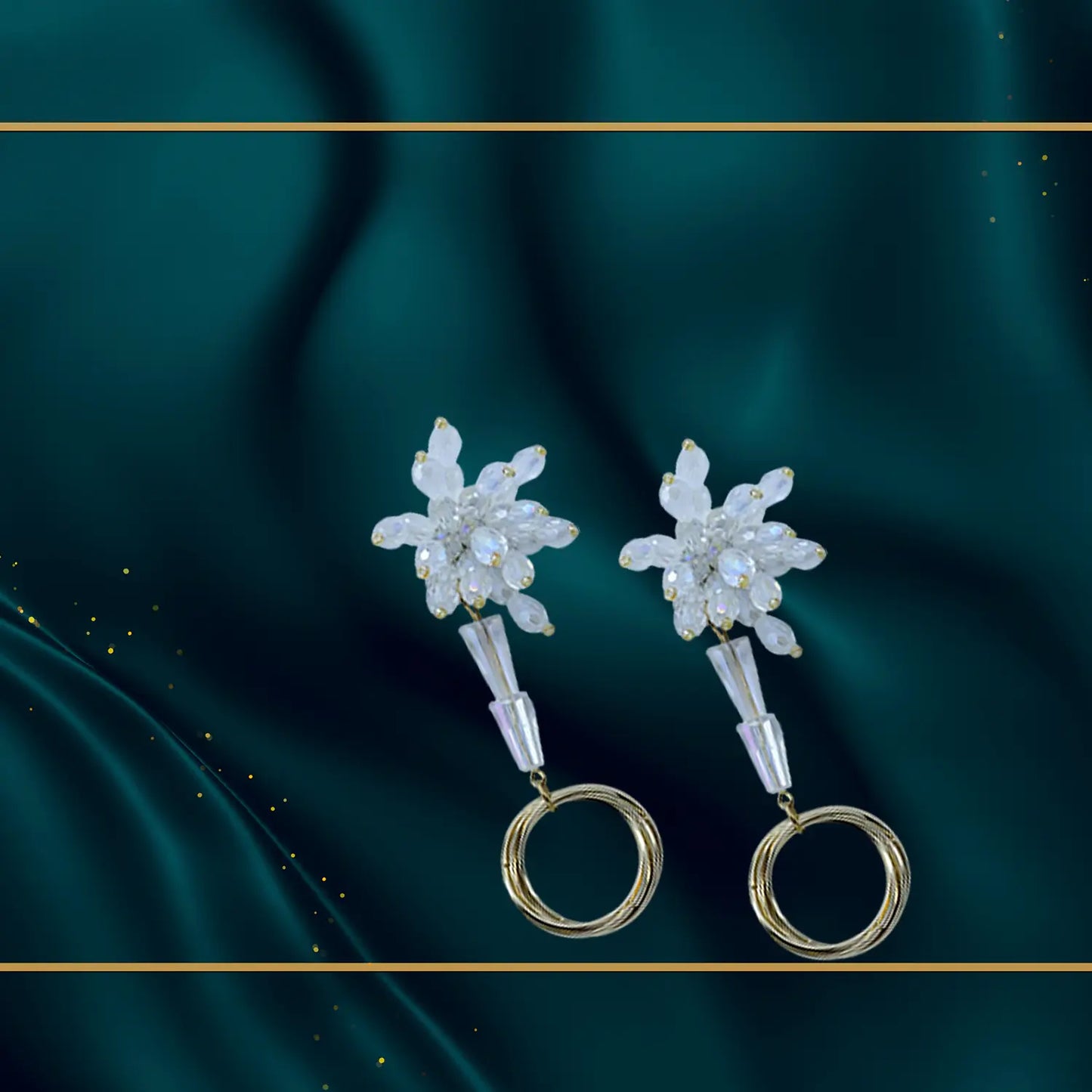 Trendy new design Textured Hoop and Stud Earring Set Attractive Sister
