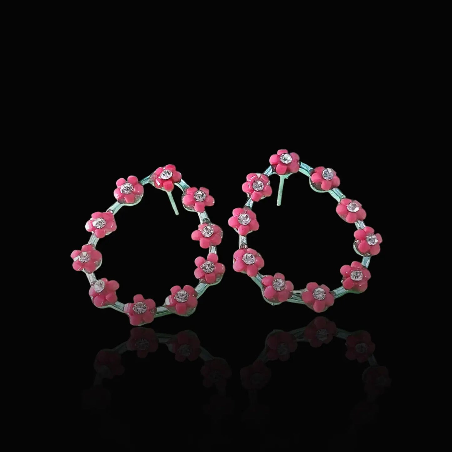 Trending flower earrings Attractive Sister