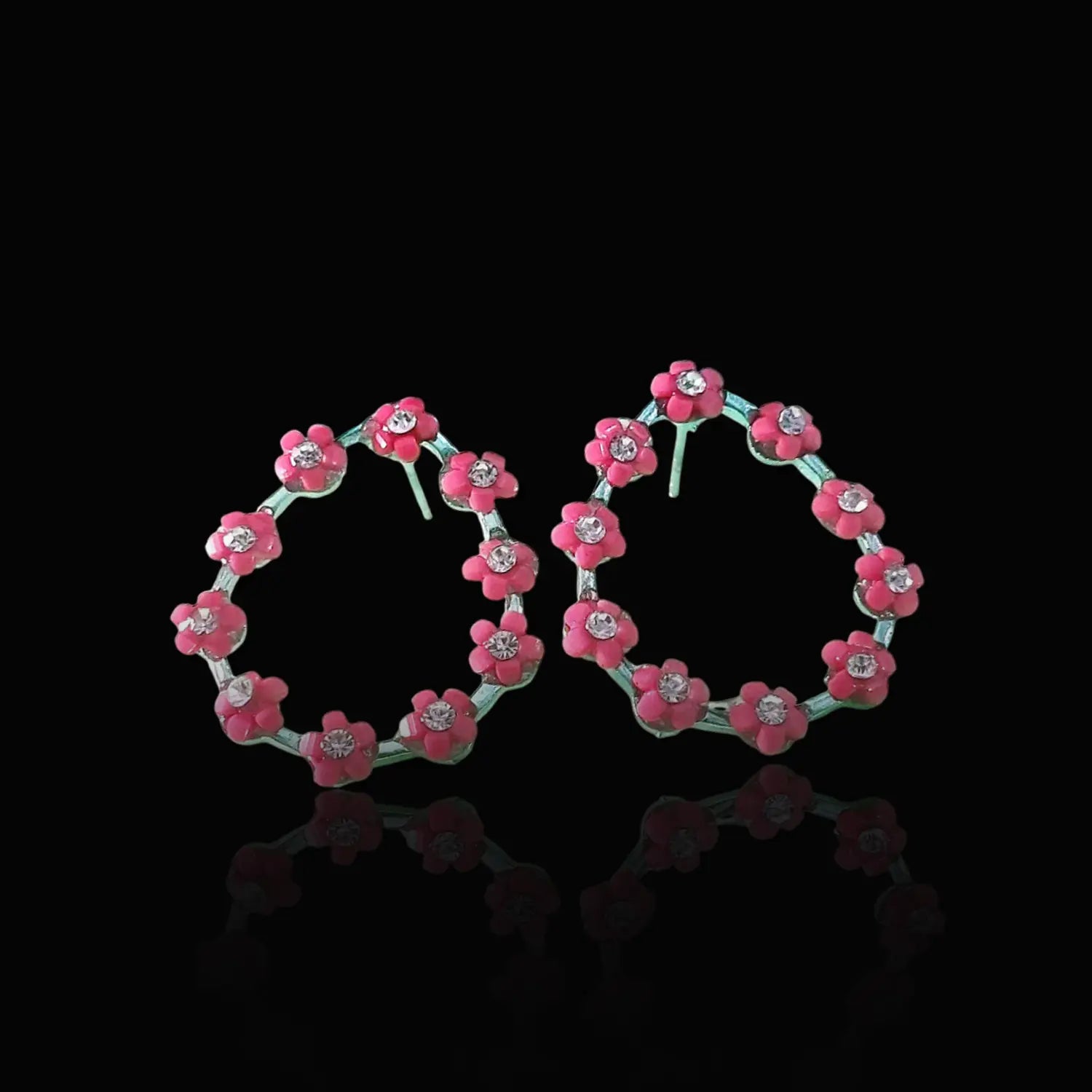 Trending flower earrings Attractive Sister