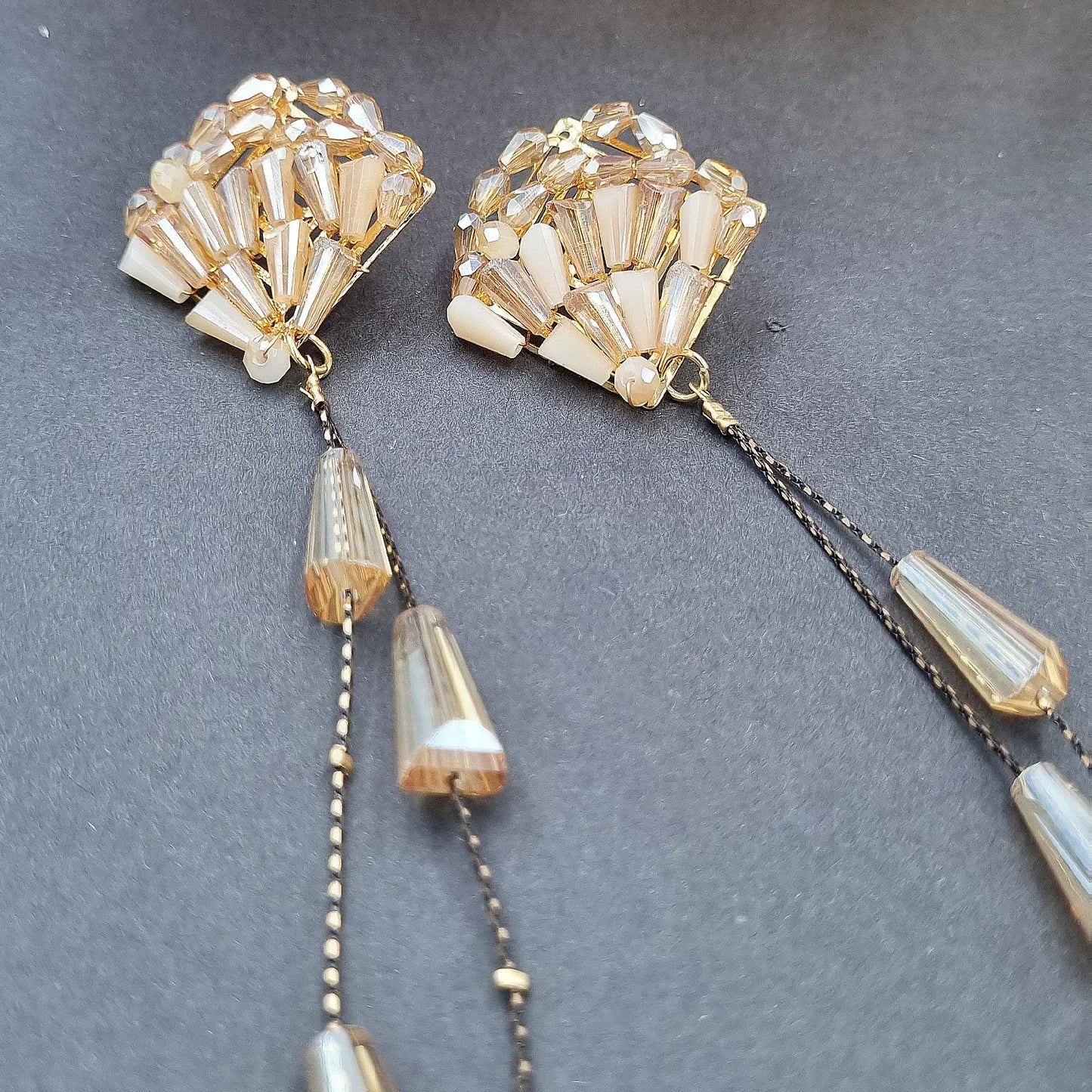 New design bead earrings perfect for everyday and any outfit Attractive Sister