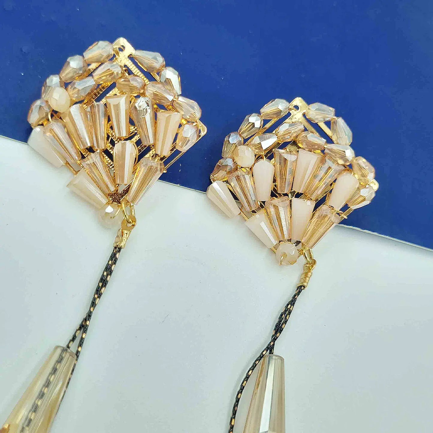 New design bead earrings perfect for everyday and any outfit Attractive Sister