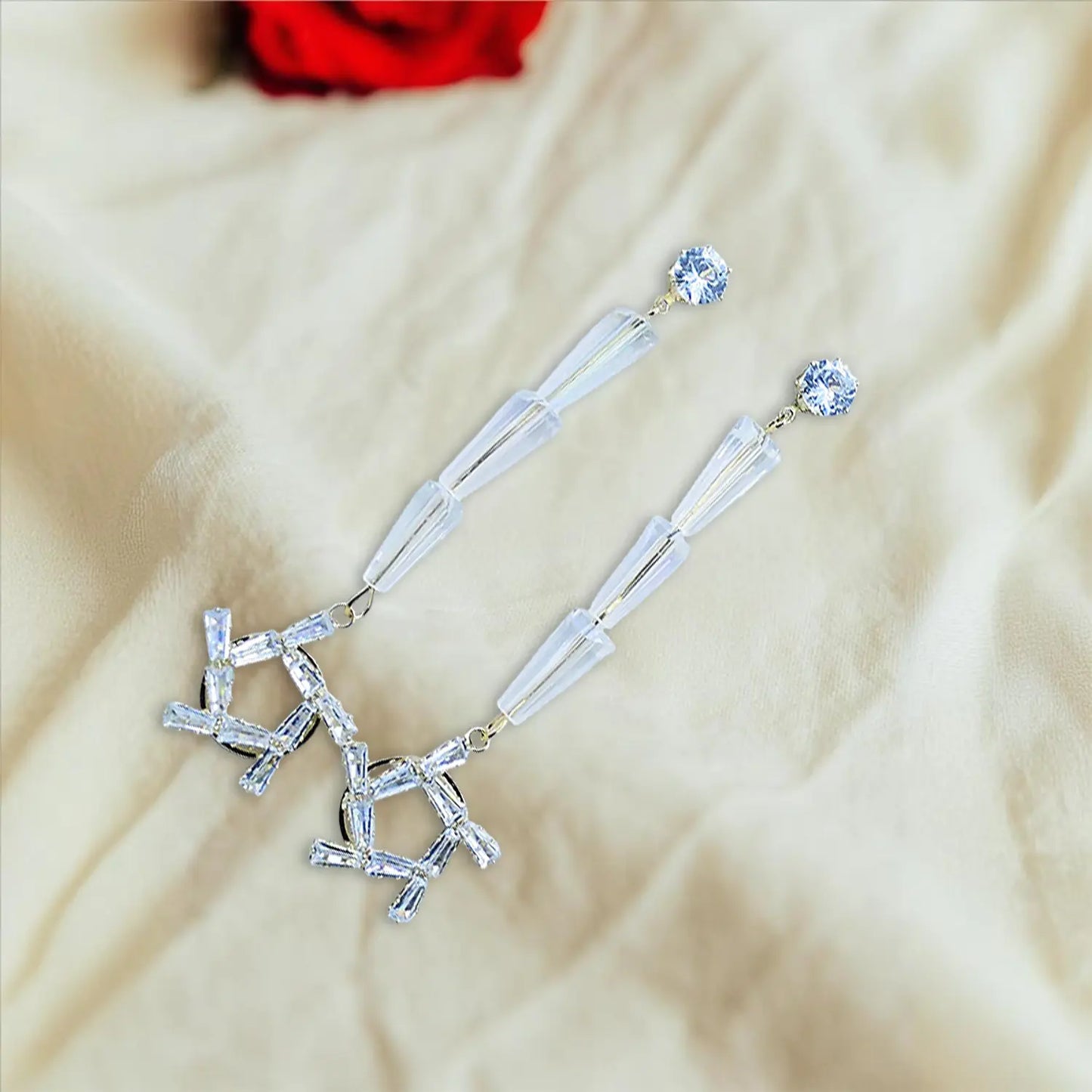 Classic Star Stud Earrings Attractive Sister