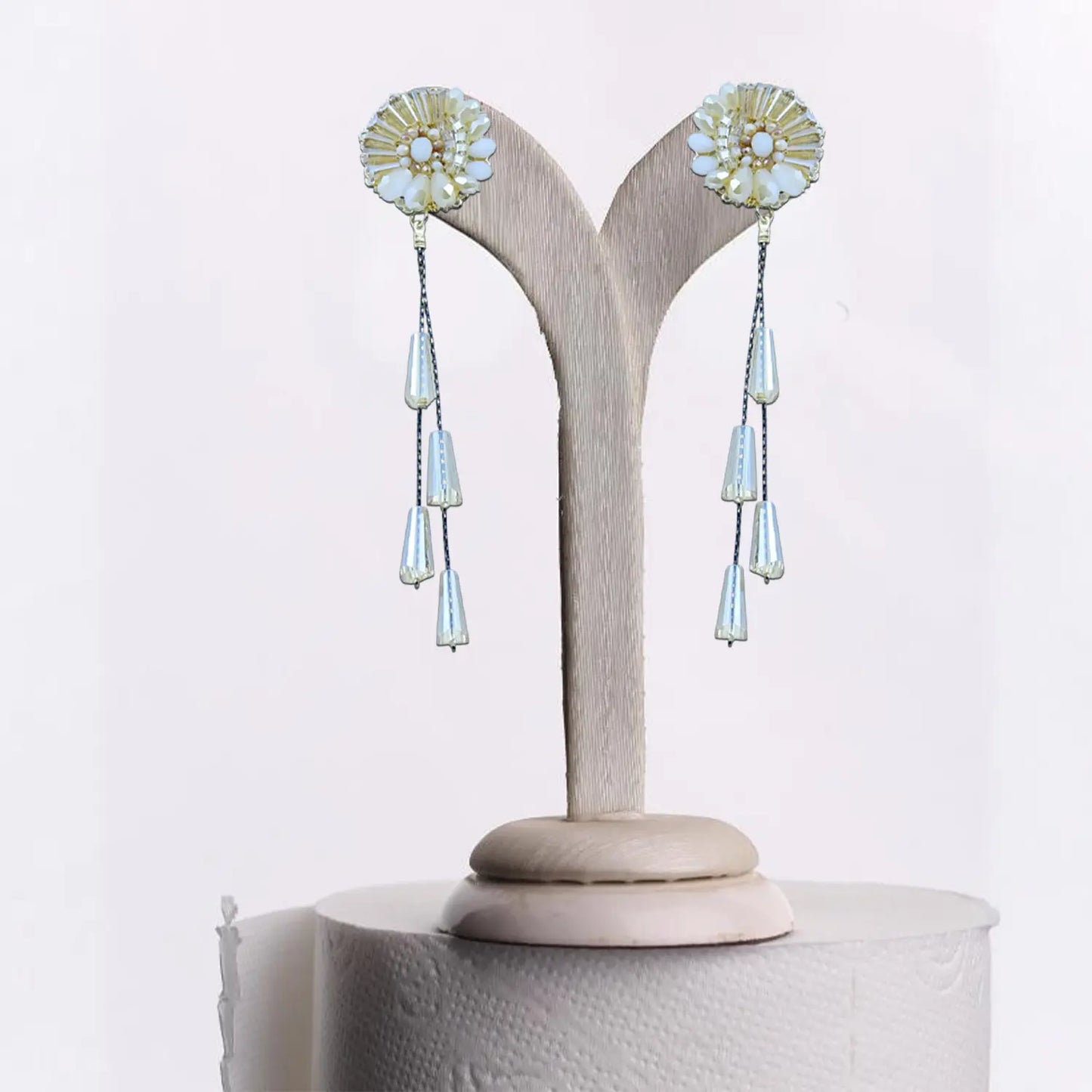 fashion earrings Bead earrings perfect for everyday and any outfit Attractive Sister