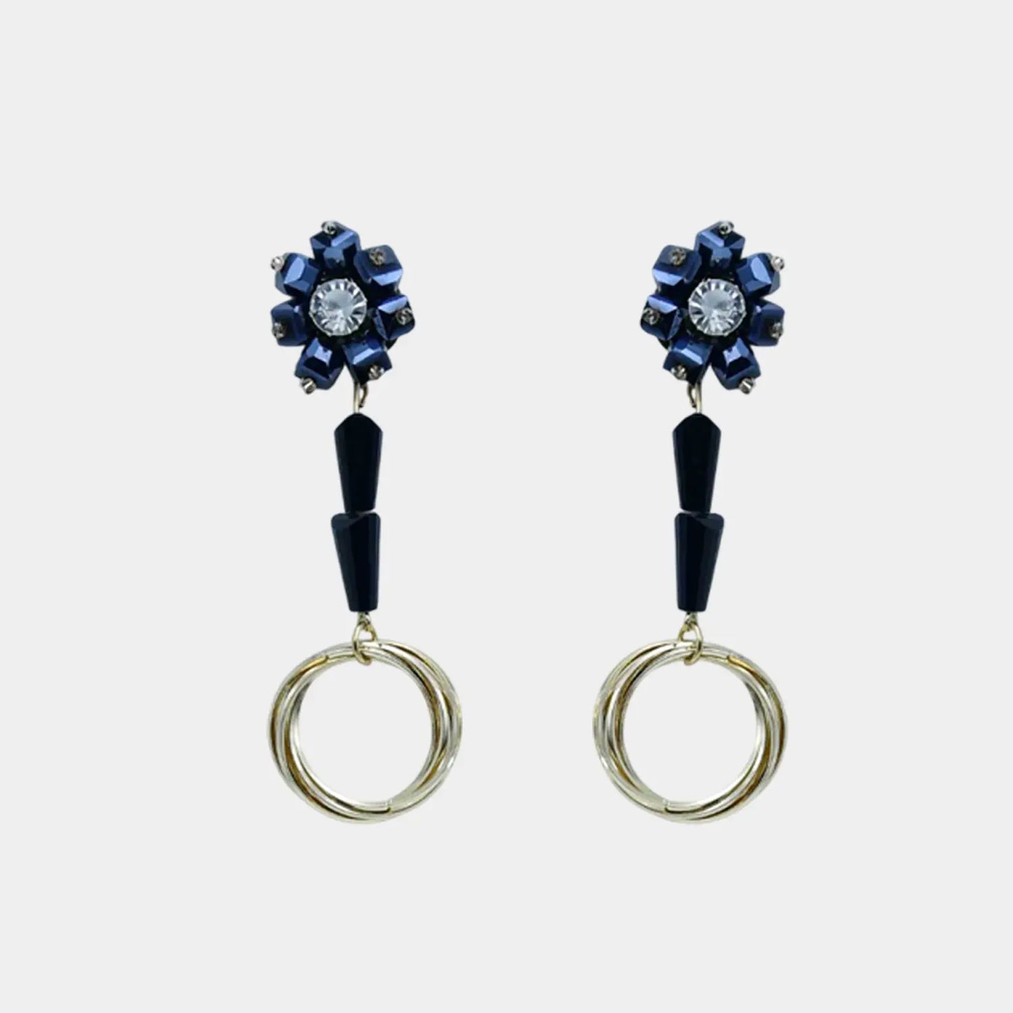 Radiant Blossoms: Exquisite Statement Earrings Attractive Sister