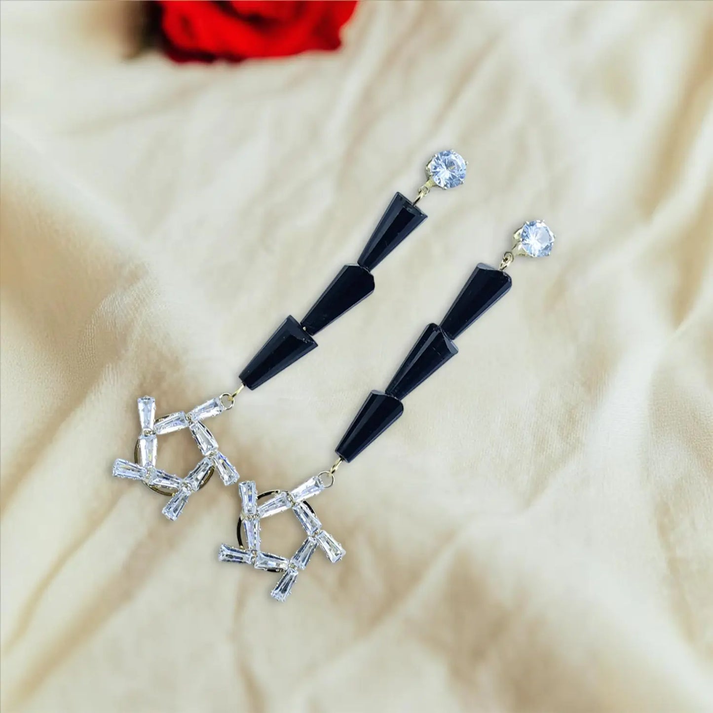 Classic Star Stud Earrings Attractive Sister