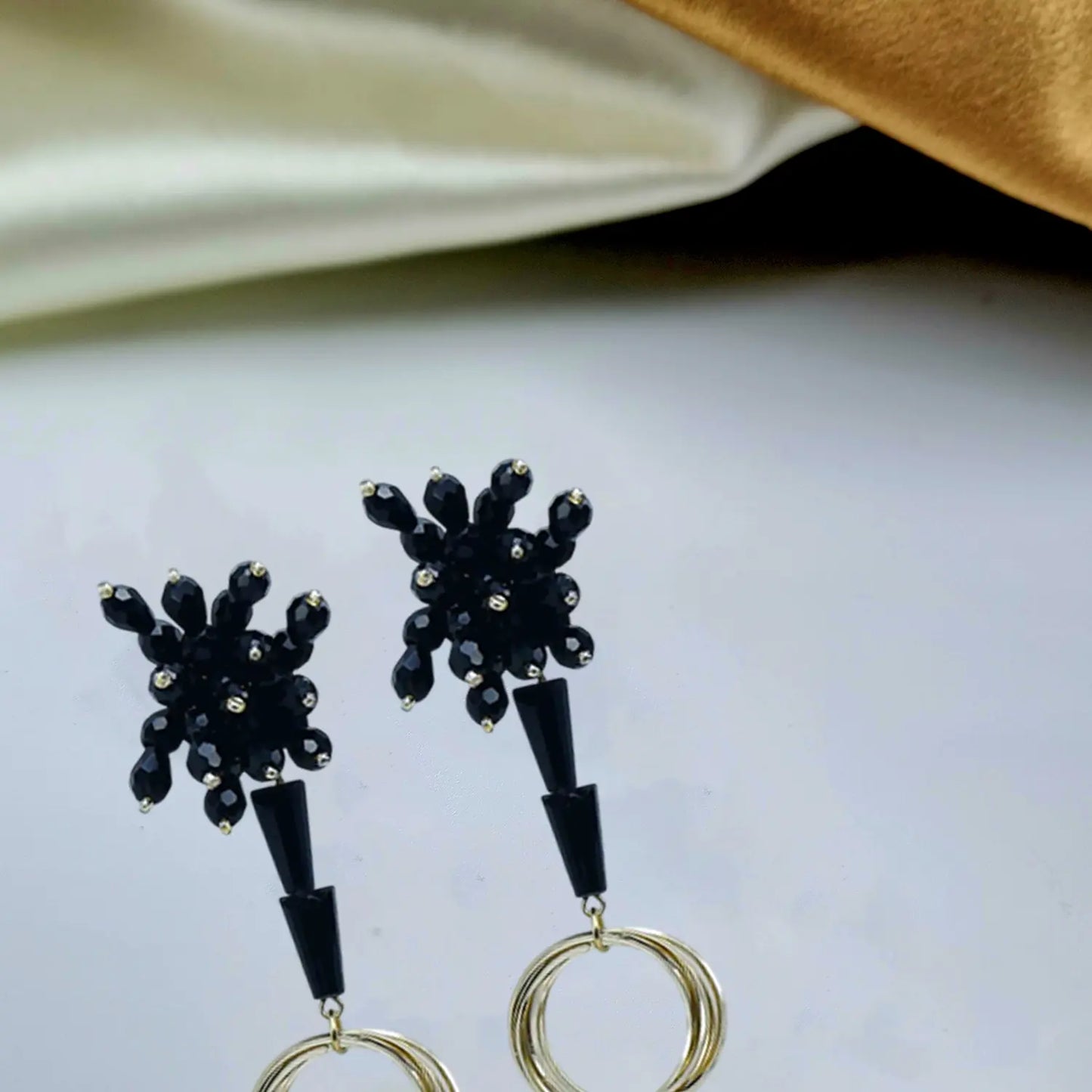 Trendy new design Textured Hoop and Stud Earring Set Attractive Sister