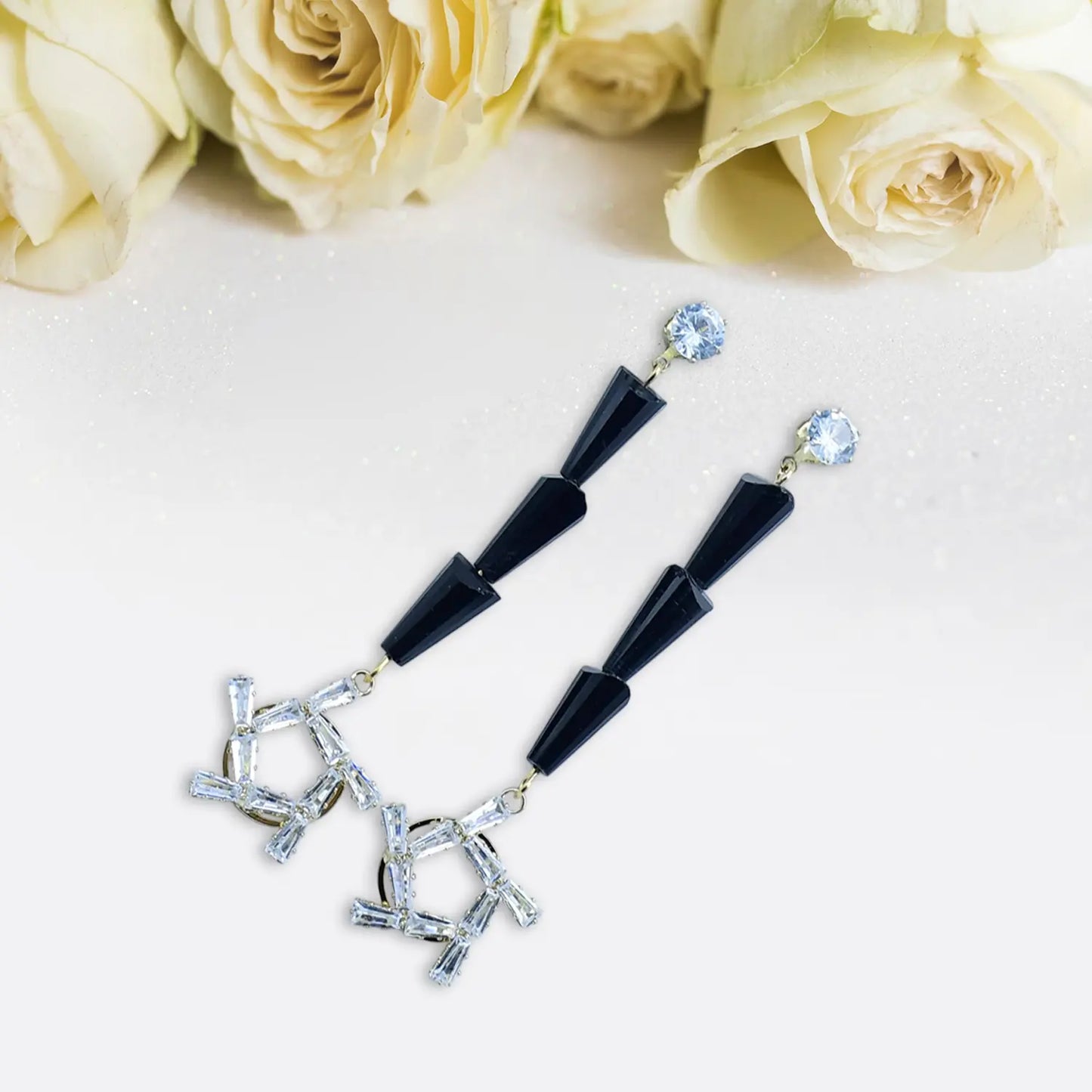 Classic Star Stud Earrings Attractive Sister