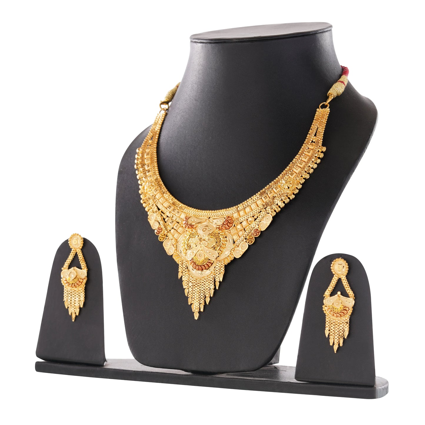 One Gram Gold Necklace Set: A Perfect Rakhi Gift for Your Sister Attractive Sister