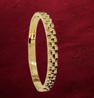 "Radiant Elegance: CZ Stone Bangle Bracelet" Attractive Sister