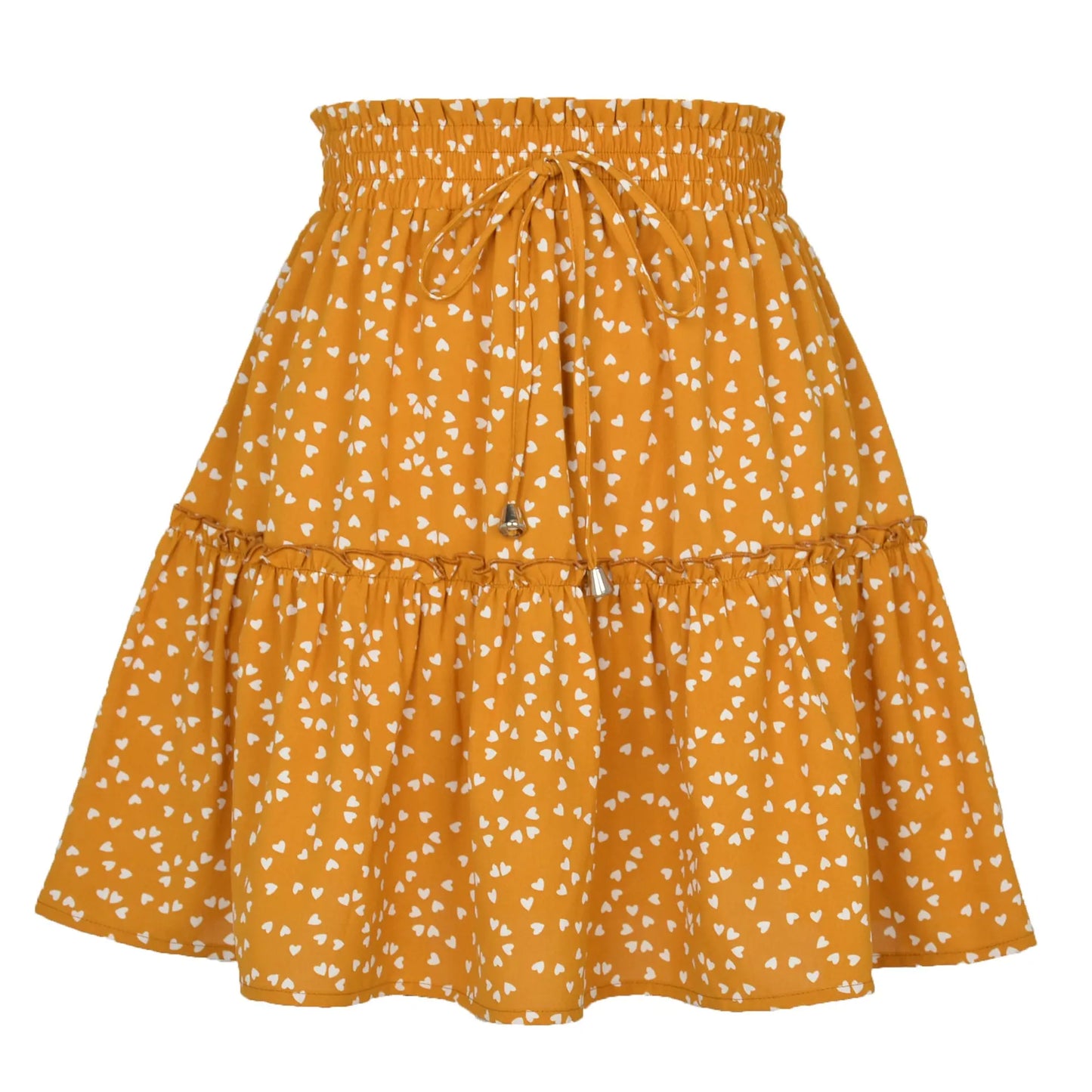 Women's High Waist Fashion Printed Small Floral CJ