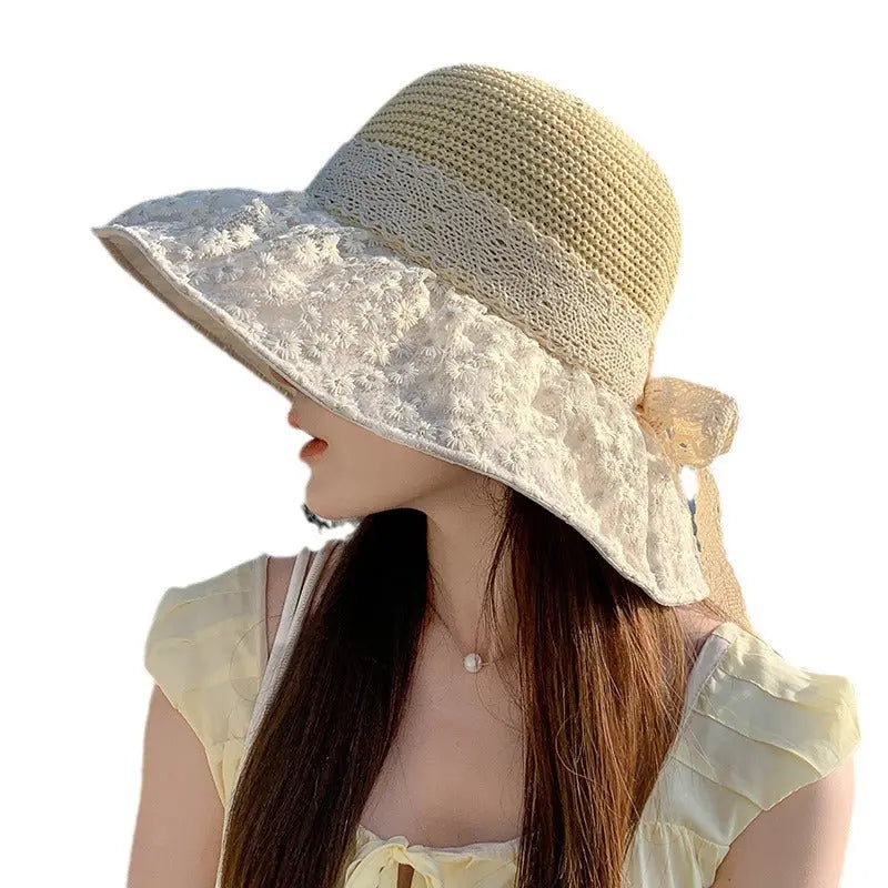 Summer Seaside Vacation Sun Protection Sun Hat Fashion Foldable CJ