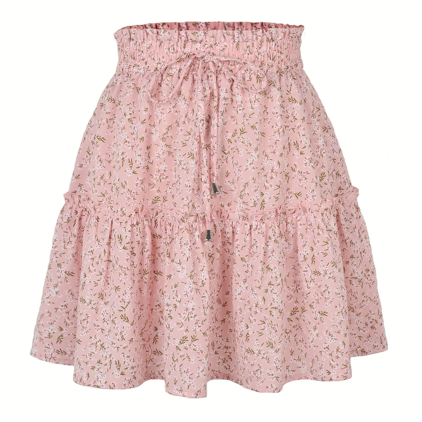 Women's High Waist Fashion Printed Small Floral CJ