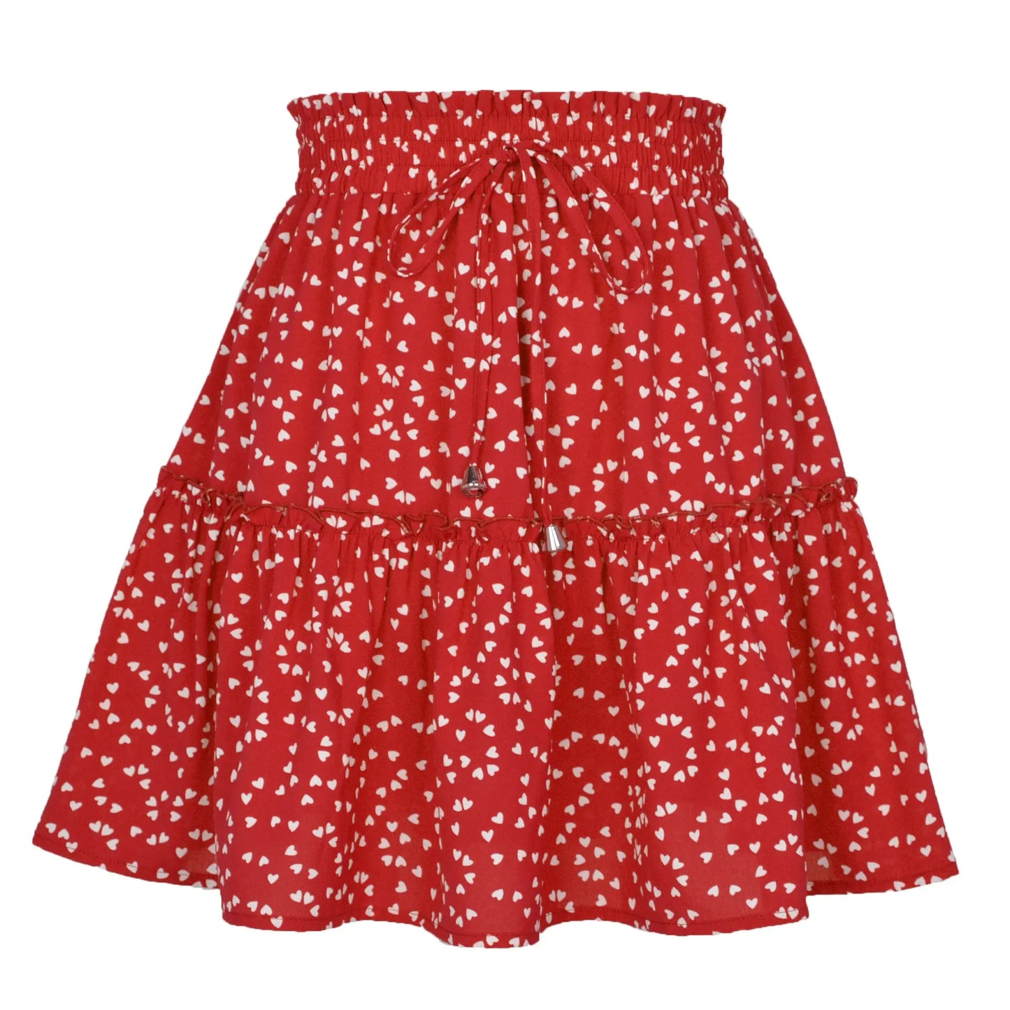 Women's High Waist Fashion Printed Small Floral CJ