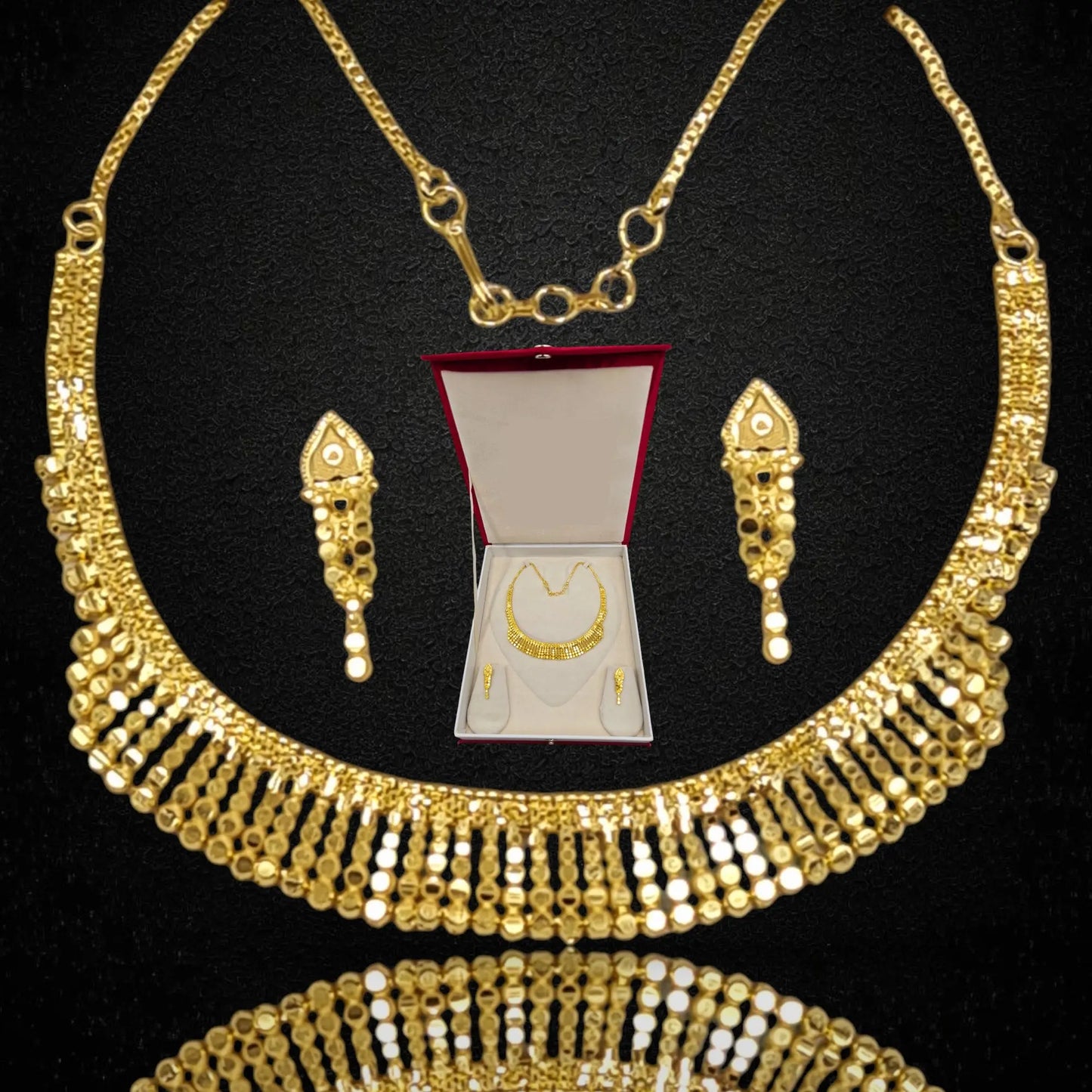 gold plated necklace