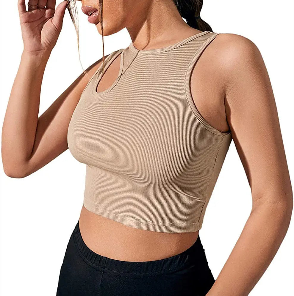 Women's Fashion Hollowed-out Bottoming Camisole CJ