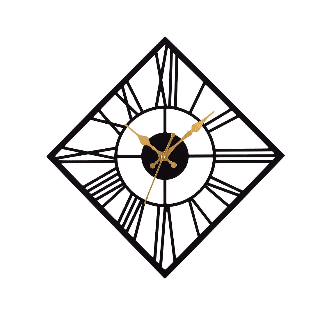 Designer Stylish Metal Wall Metal Metal Clock for Living Room, Bedroom, Office, Kitchen, Home and Hall, Fancy Big Size Modern Wall Watch for Home Décor by NKK-539 Attractive Sister