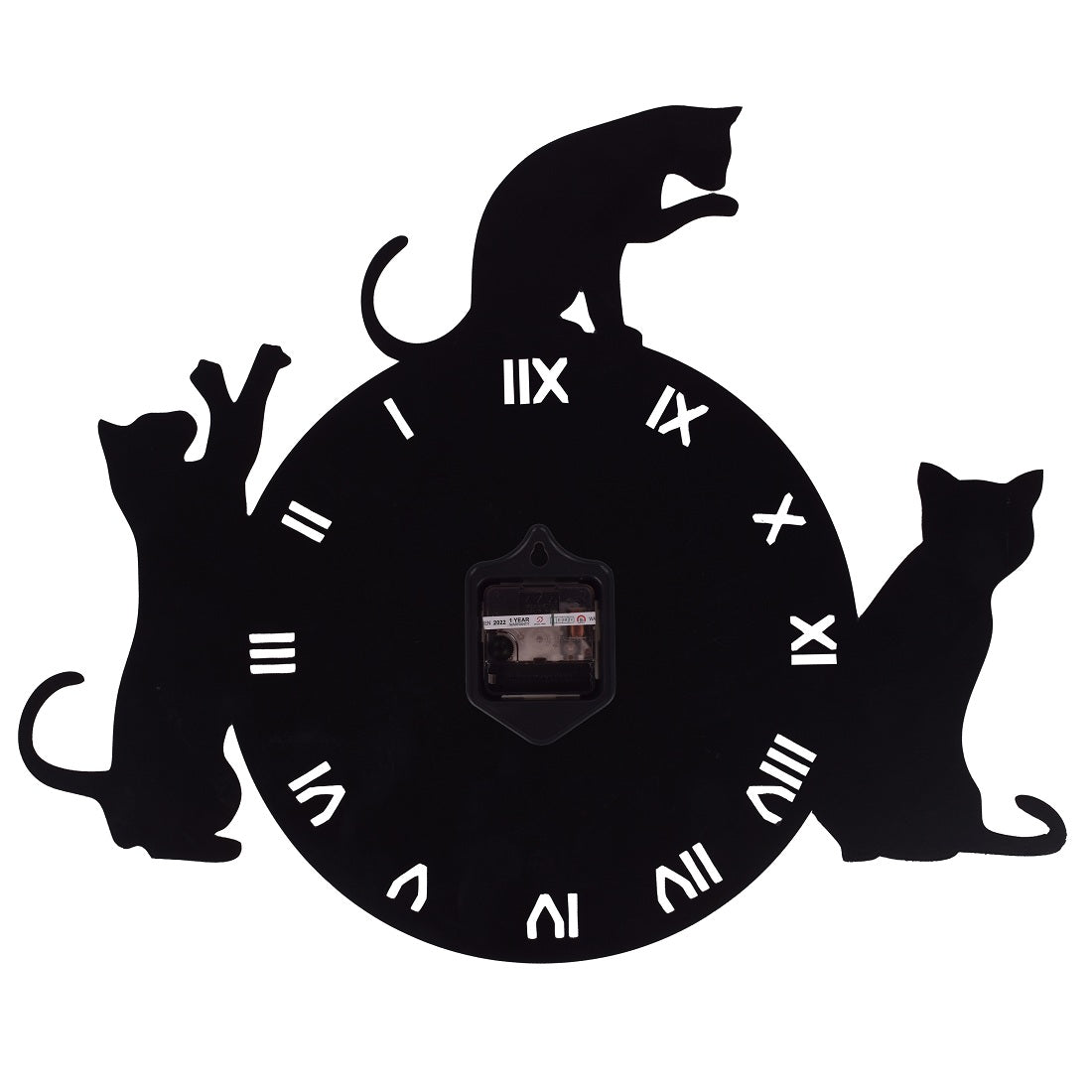 Designer Stylish Metal Wall Metal Metal Clock for Living Room, Bedroom, Office, Kitchen, Home and Hall, Fancy Big Size Modern Wall Watch for Homedécor -543 Attractive Sister