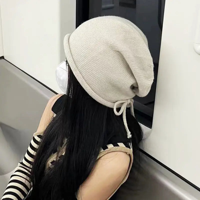 All-matching Warm Hemming Knitted Hat CJ