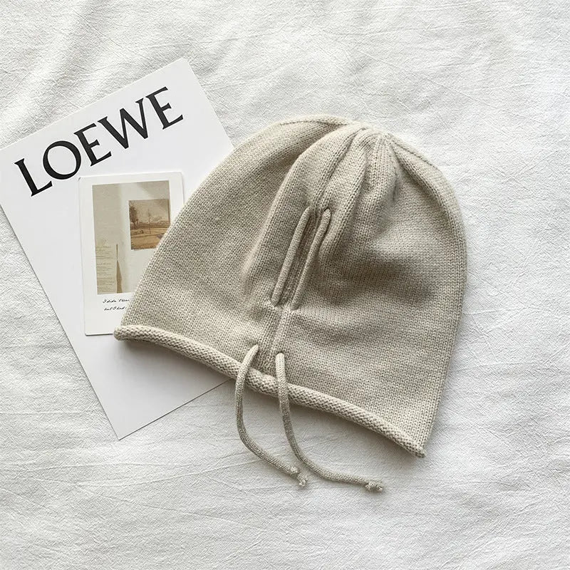All-matching Warm Hemming Knitted Hat CJ