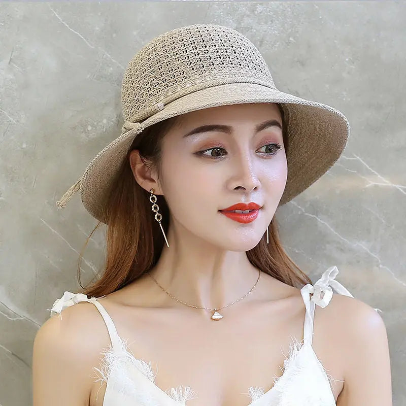Summer Round Face Sun Visor Hat Children CJ