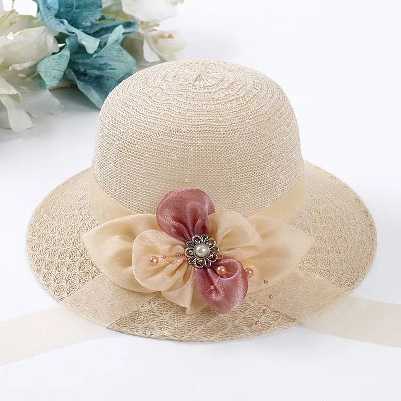 Summer Round Face Sun Visor Hat Children CJ