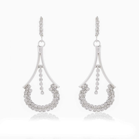 Handmade Traditional Jhumki with Moon and Flower Motif Chandbali Design Ethnic Jhumki Earrings for Women and Girls-100 Attractive Sister