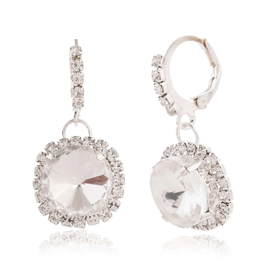 Women's Traditional Silver Oxidised Chandbali Ethnic Design Jhumka/Jhumki Earrings for Women-15 Attractive Sister