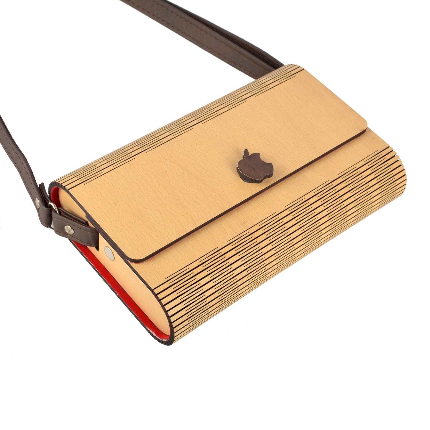 Women's Handcrafted Wooden Light Weight Unique purse/Handbag Attractive Sister