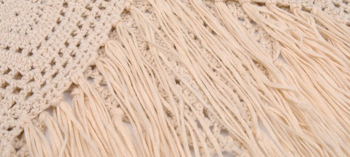Tassel Strap Bohemian Crochet Vest CJ