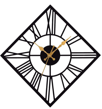 Designer Stylish Metal Wall Metal Metal Clock for Living Room, Bedroom, Office, Kitchen, Home and Hall, Fancy Big Size Modern Wall Watch for Home Décor by NKK-539