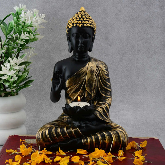 M/S PREM CRAFTS  Gautam Buddha Statue Showpiece Idol Figurine for Feng Sui, Vastu, Home Decor, Office, Diwali, Gifting, Living Room, Bedroom, Study Table -25 M/S PREM CRAFTS