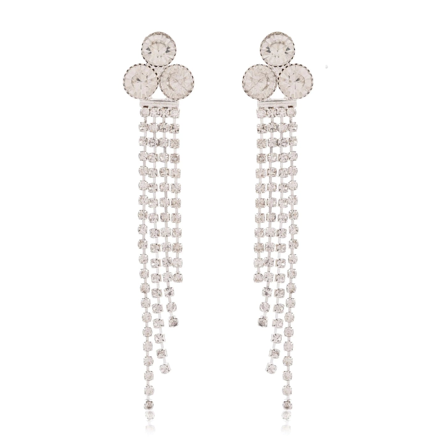 Women's Traditional Silver Oxidised Chandbali Ethnic Design Jhumka/Jhumki Earrings for Women-38 Attractive Sister