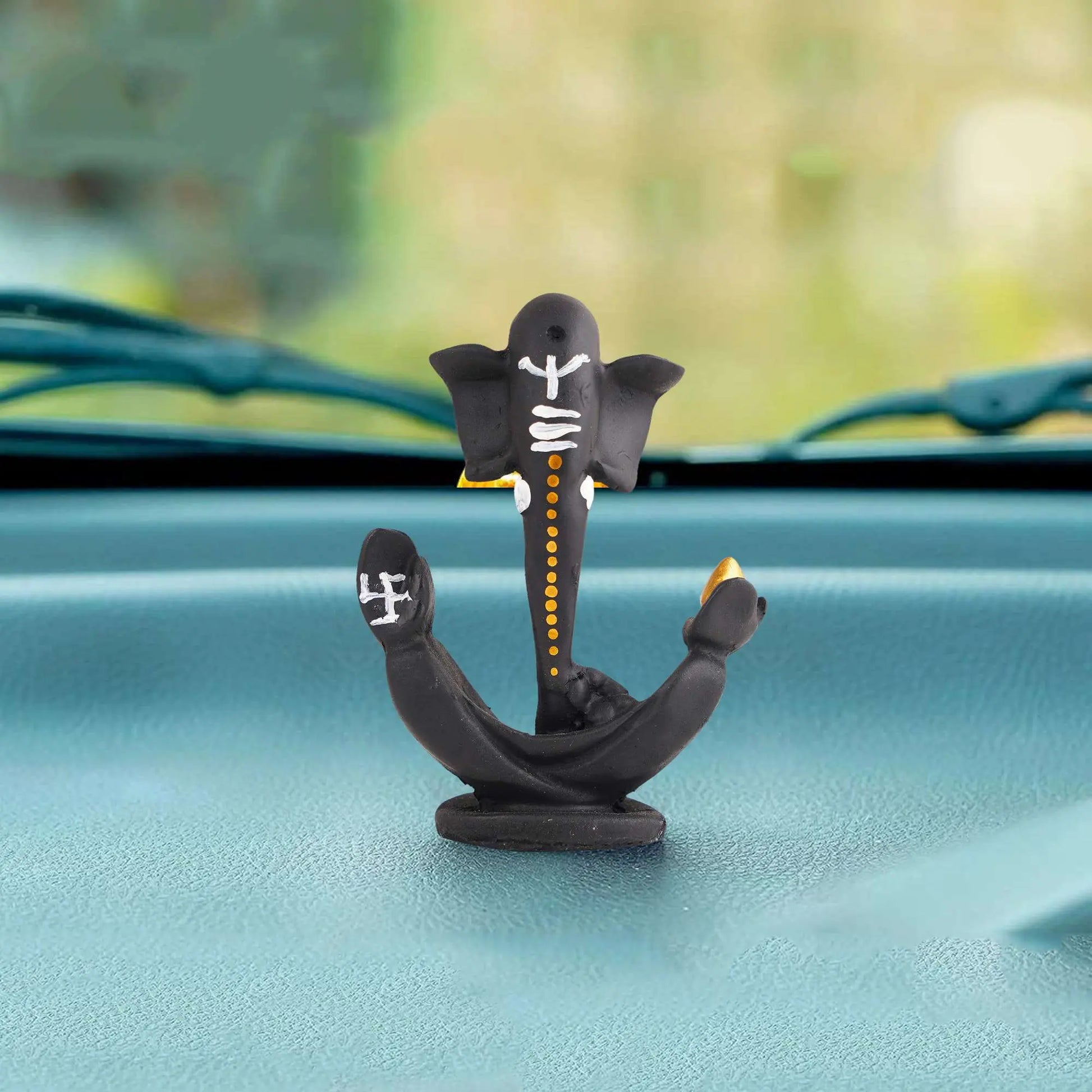 M/S PREM CRAFTS  Ganesha Statue  Idol Shriganesh Bhagwan Murti / Home, Office Decor / Car Dashboard Ganpati / Lord Vinayaka Statue God of Luck & Success Sculpture / Gift Items -03 M/S PREM CRAFTS