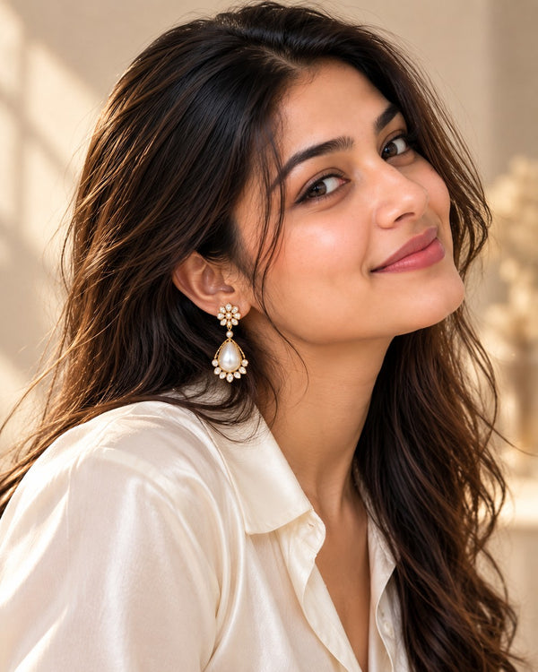 Drops earrings