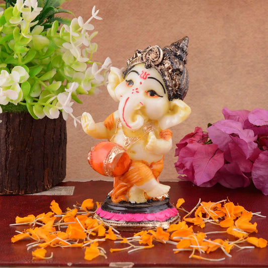 M/S PREM CRAFTS  Ganesha Statue  Idol Shriganesh Bhagwan Murti / Home, Office Decor / Car Dashboard Ganpati / Lord Vinayaka Statue God of Luck & Success Sculpture / Gift Items -05 M/S PREM CRAFTS