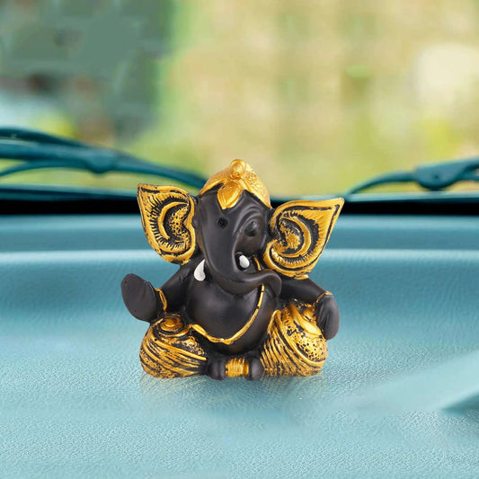 M/S PREM CRAFTS  Ganesha Statue  Idol Shriganesh Bhagwan Murti / Home, Office Decor / Car Dashboard Ganpati / Lord Vinayaka Statue God of Luck & Success Sculpture / Gift Items -01 M/S PREM CRAFTS