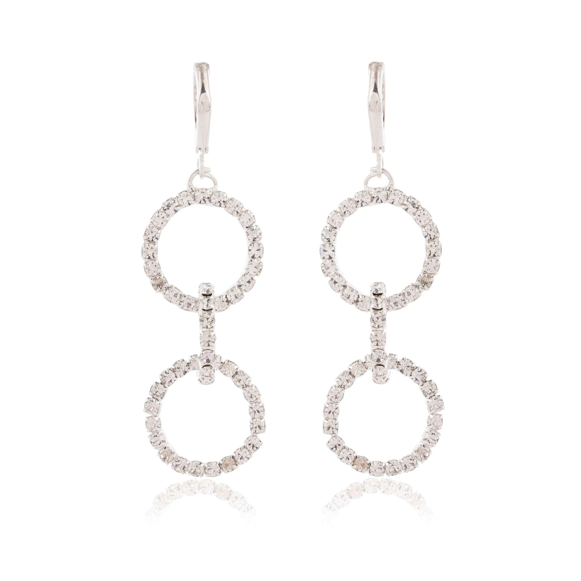 Women's Traditional Silver Oxidised Chandbali Ethnic Design Jhumka/Jhumki Earrings for Women-13 Attractive Sister