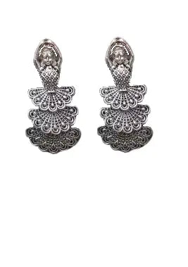 Women’s Indian Bollywood Stylish AZ838-OXidised Earrings Traditional Ethnic Jhumka/Jhumki Earrings for Women Unique Design Attractive Sister