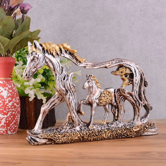 M/S PREM CRAFTS  Modern Standing Horse Statue Art Sculpture Home Tabletop Decorations Artwork M/S PREM CRAFTS