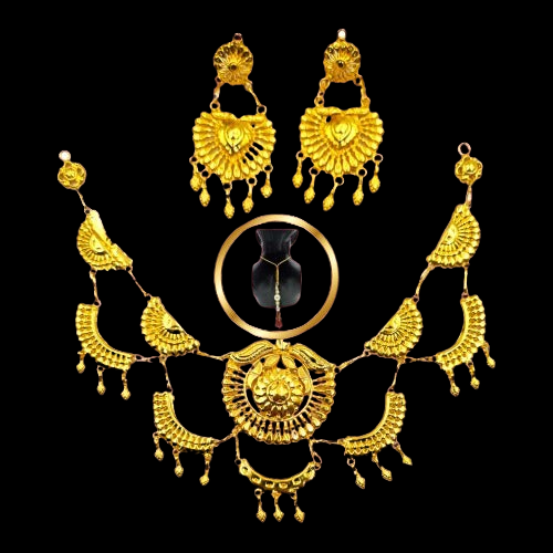 Luxurious Pakistani Wedding Necklace Set