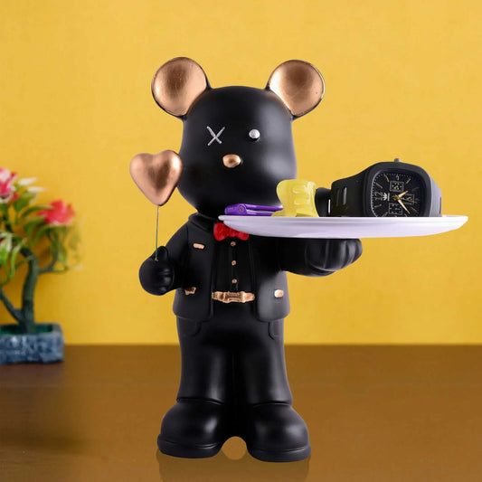 M/S PREM CRAFTS  Cool Taddy Bear Showpiece for Home Decorative Showpiece | Taddy Bear with Paltter Statue for Home Decor Showpiece | Home Kitchen Decor | Office Decorative Item -4 M/S PREM CRAFTS