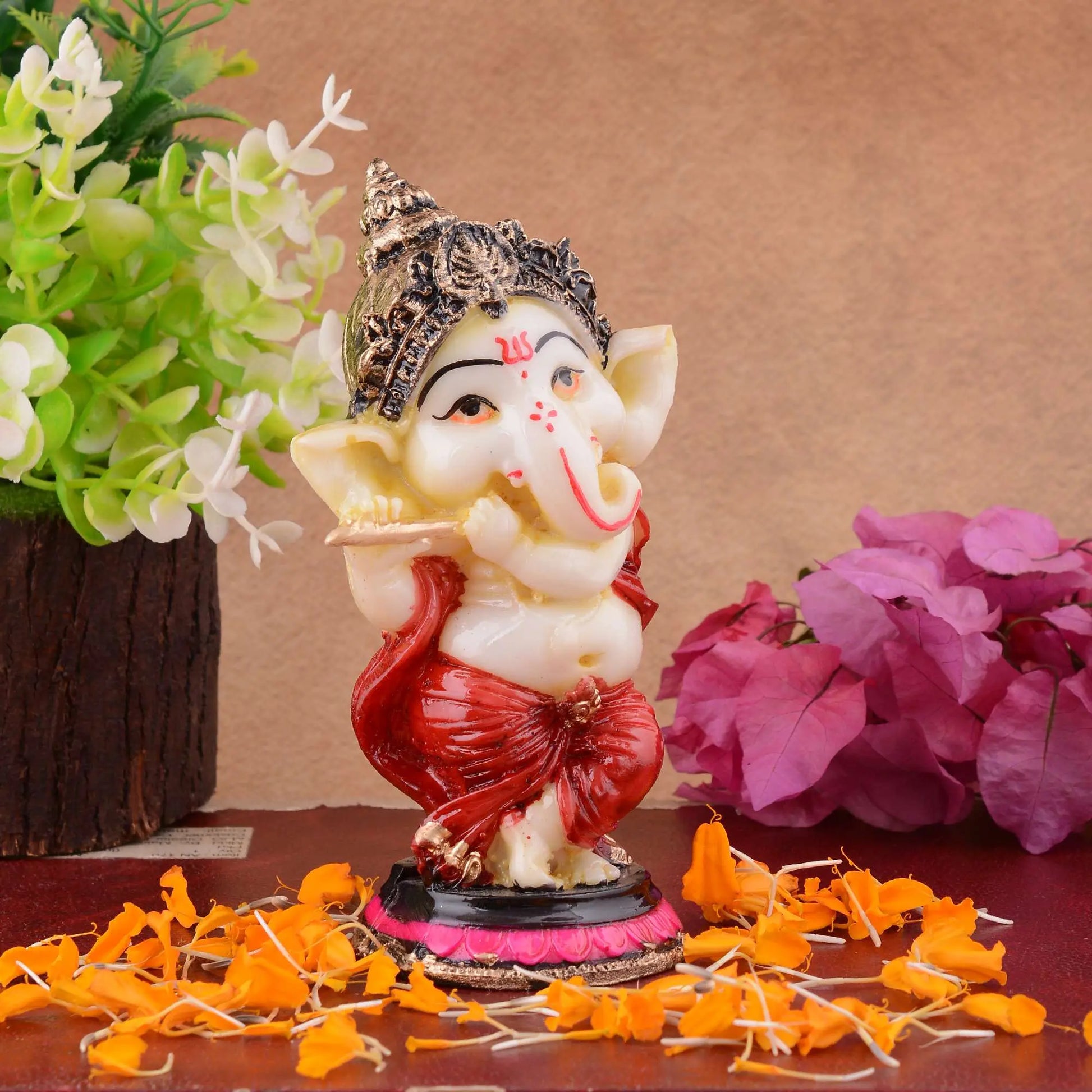 M/S PREM CRAFTS  Ganesha Statue  Idol Shriganesh Bhagwan Murti / Home, Office Decor / Car Dashboard Ganpati / Lord Vinayaka Statue God of Luck & Success Sculpture / Gift Items -08 M/S PREM CRAFTS